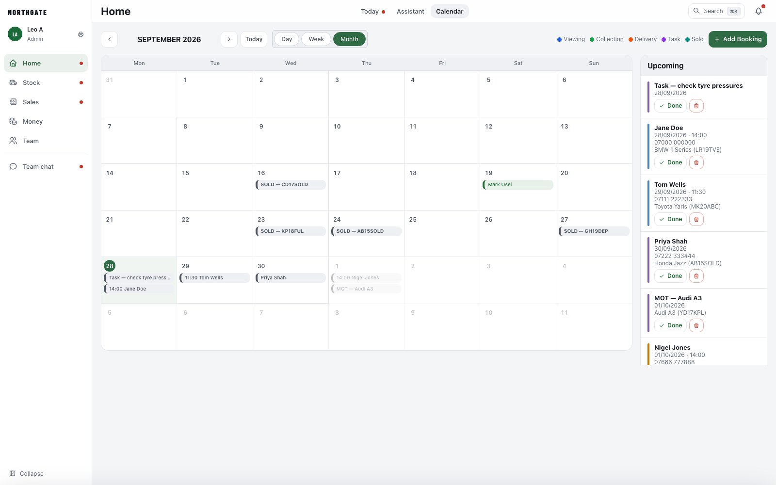 Calendar